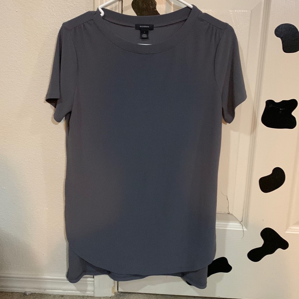 Grey woman’s dress shirt